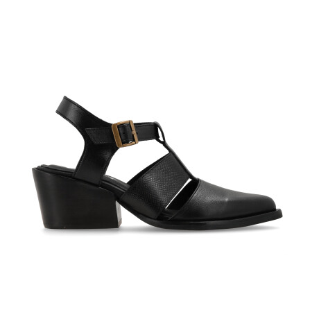 ZUECO VENET - CUERO CACCIARI NEGRO