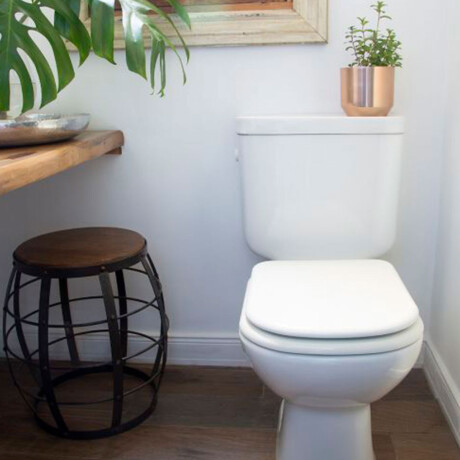 Inodoro Largo Ferrum Bari Descarga A 25Cms. No Incluye Mochila Ni Tapa BLANCO