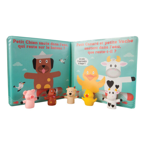 Libro De Baño Para Bebe Marionetas Juguete Agua Ludi Niño Libro De Baño Para Bebe Marionetas Juguete Agua Ludi Niño