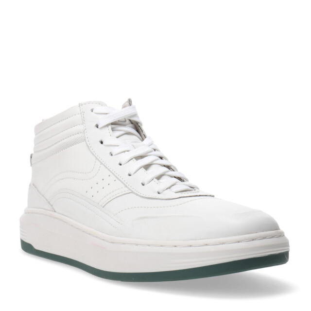 Championes de Hombre Democrata JHON estilo bota Blanco