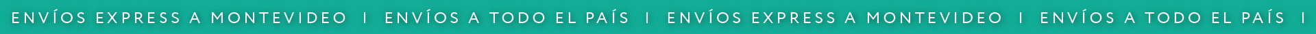 Envíos express en Montevideo y envíos a todo el país