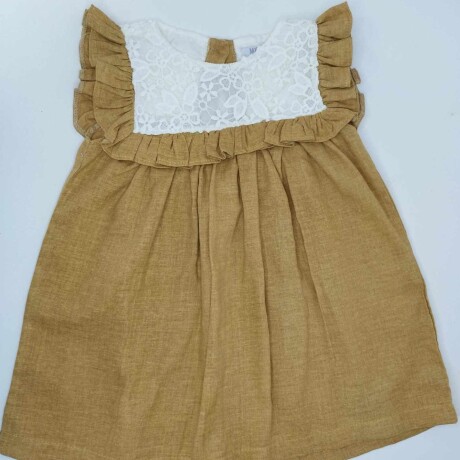 Vestido tostado Vestido tostado