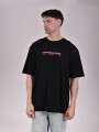 REMERA DEN PRINT NEGRO