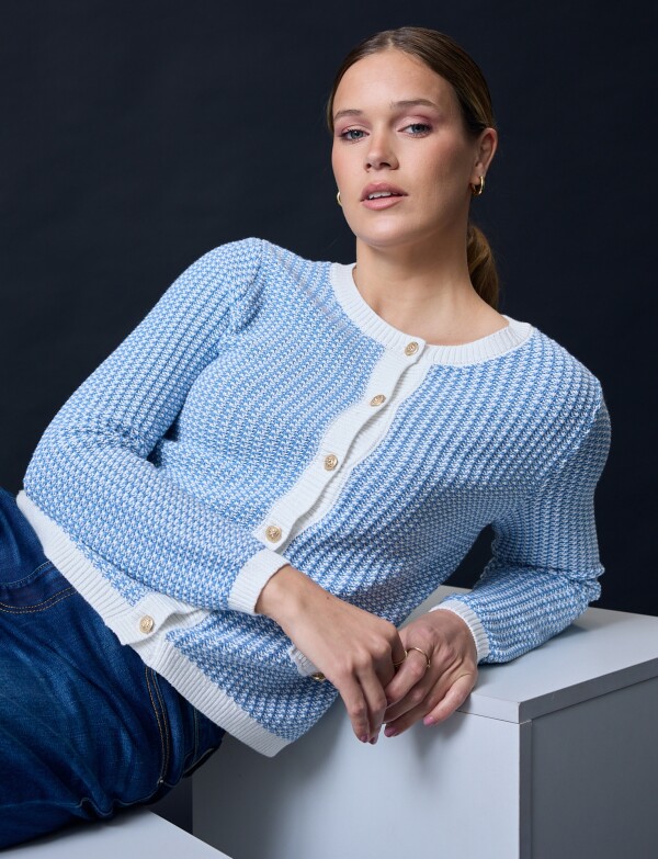 Cardigan Tweed CELESTE