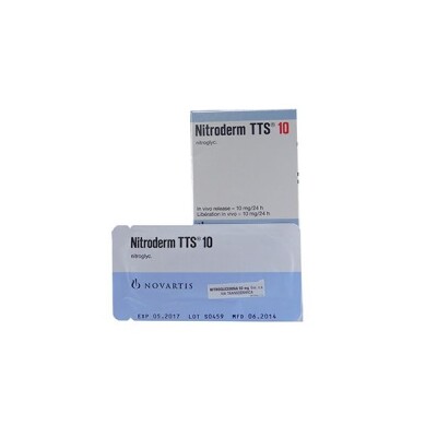 Nitroderm Tts 10 Mg. 10 Parches Nitroderm Tts 10 Mg. 10 Parches