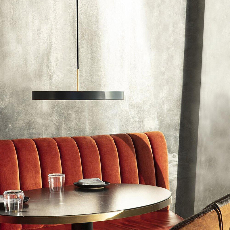 ACMF400 Luminaria LED Colgante Florence 36W Mediana Negra