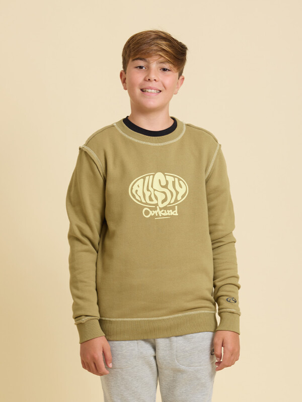 SWEATER CARMO TEEN RUSTY Verde