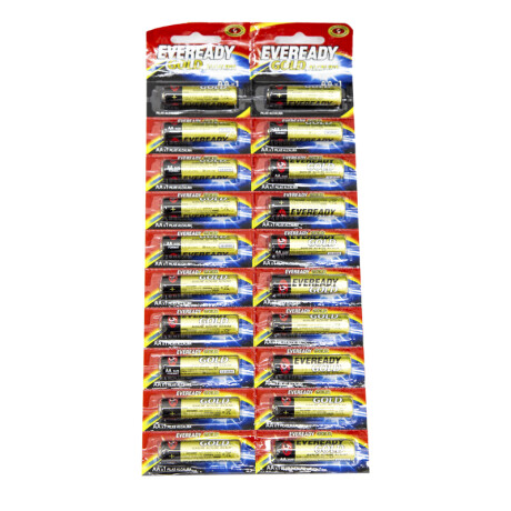 Pila AA EVEREADY Gold Alcalina x20 Unidades Pila AA EVEREADY Gold Alcalina x20 Unidades