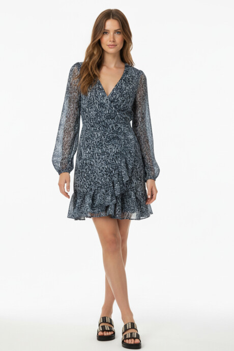 Vestido Juina Estampado 1