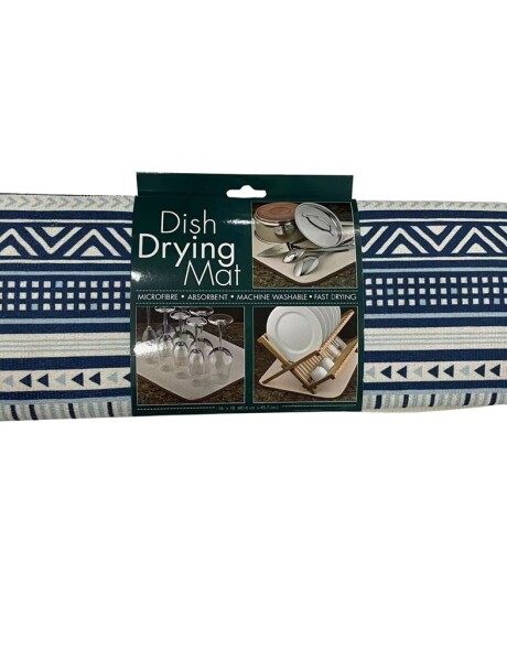 ESCURRE MAT VAJILLA MICROFIBRA 40X45CM RAYADO AZUL ESCURRE MAT VAJILLA MICROFIBRA 40X45CM RAYADO AZUL