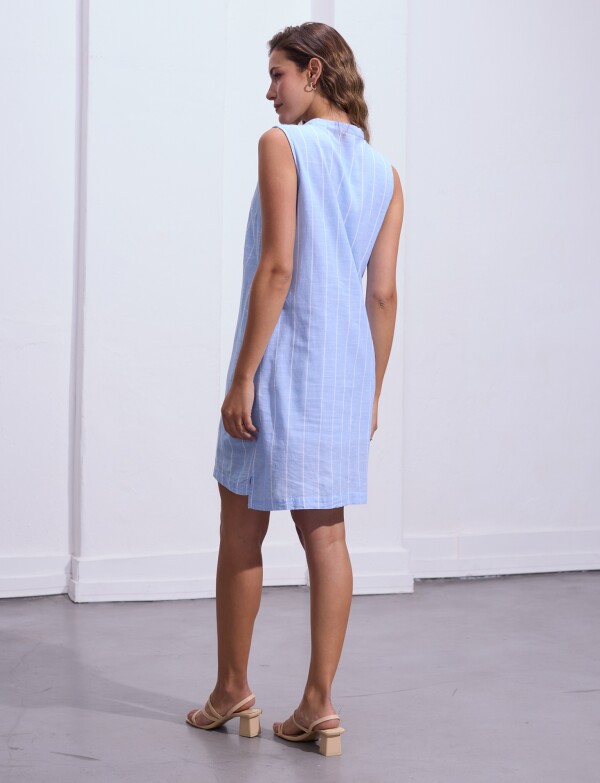 Vestido Cordel CELESTE/MULTI