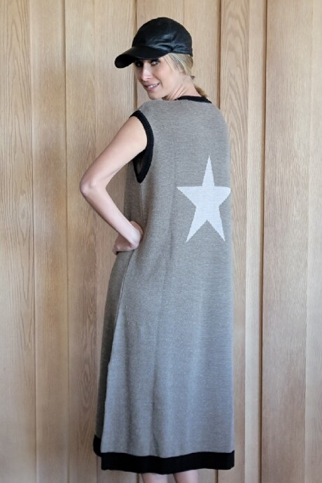 Vestido Cosmos Habano