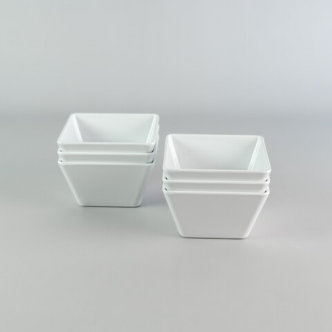 Ensaladera Melamina Cuadrada 13x13 cm Ensaladera Melamina Cuadrada 13x13 cm