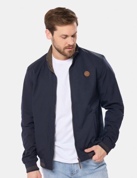 CAMPERA REVERSIBLE Azul