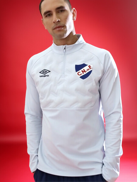 BUZO MEDIO CIERRE PINS Nacional Oficial Hombre 007