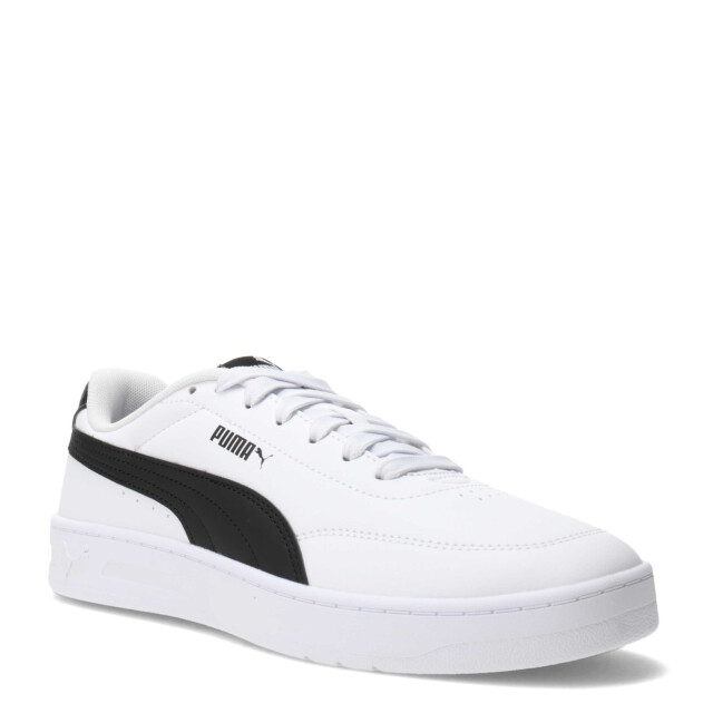Championes de Mujer Puma Court Classic Clean Blanco - Negro