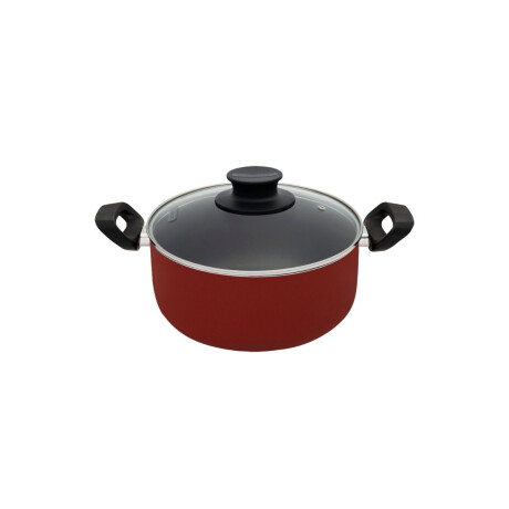 Olla antiadherente 2.5L Rojo linea Tropicos Martinazzo Olla antiadherente 2.5L Rojo linea Tropicos Martinazzo