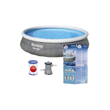 Piscina gomon 7340 litros. Piscina gomon 7340 litros.