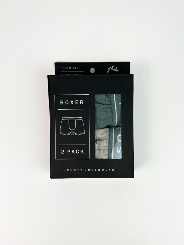 BOXER TREND RUSTY Gris/verde