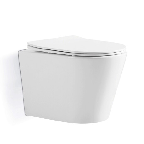 Inodoro De Colgar y tapa Blanco Brillo 000