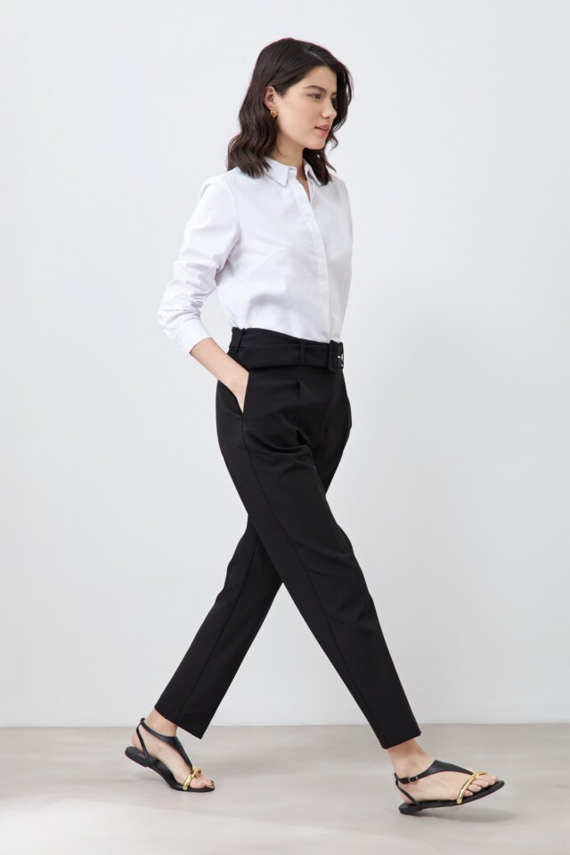 Camisa clásica blanco