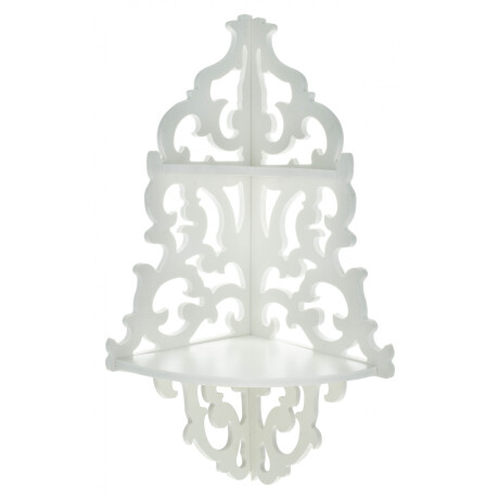 REPISA MADERA ESQUINERO 2 ESTANTES 17841 REPISA MADERA ESQUINERO 2 ESTANTES 17841