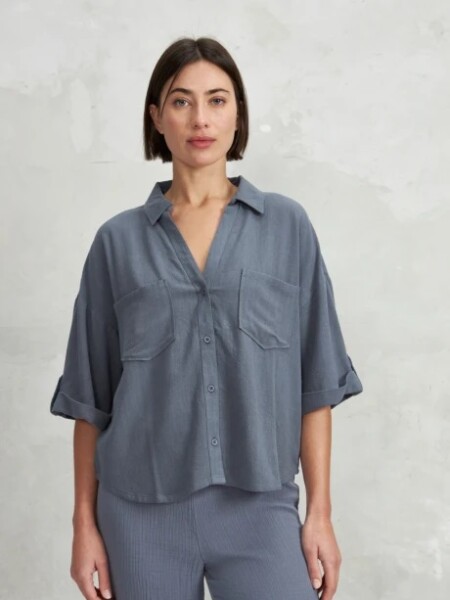 CAMISA N.SAILS 20702 PLOMO