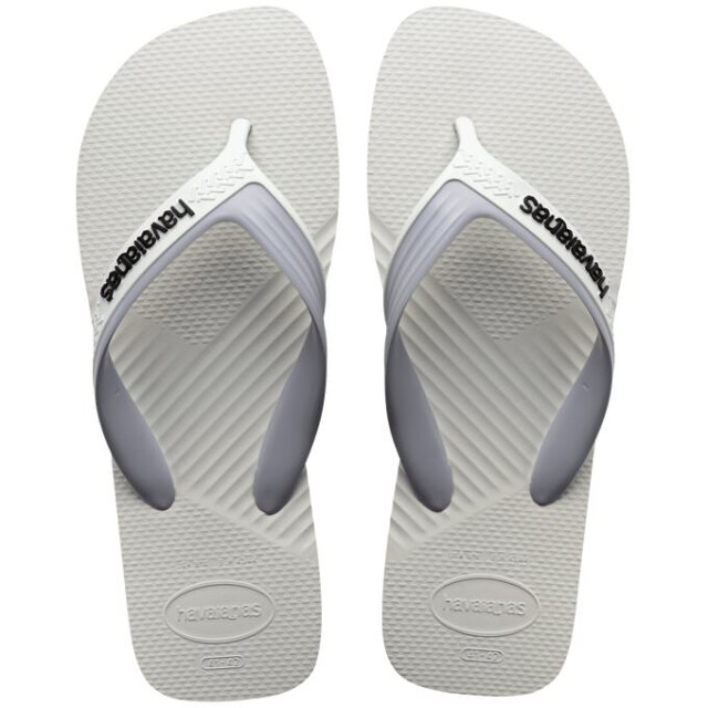 Sandalia de Hombre Havaianas Dual Blanco - Gris - Blanco Hielo