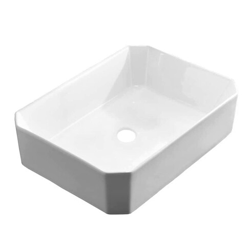 Bacha Lavatorio De Apoyar Aqualia 50X37X13.5 Blanca 000