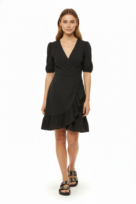 Vestido Kupang Negro