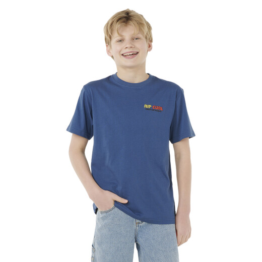 Remera Rip Curl Surf Revival Lined Up - Niño Remera Rip Curl Surf Revival Lined Up - Niño