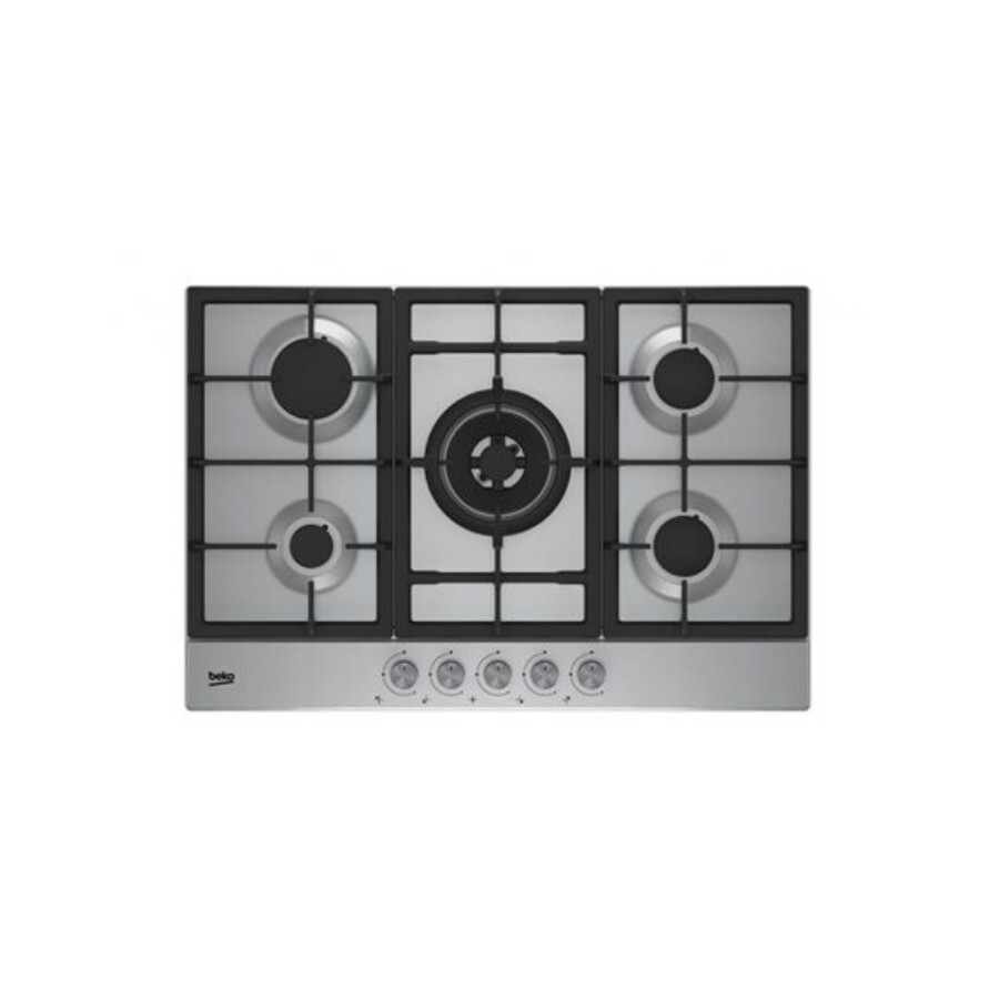 Anafe a Gas 5 Hornallas Beko HIAW75225SX