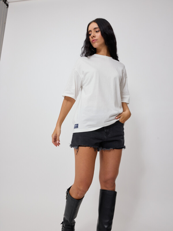 T-SHIRT LIORA RUSTY Blanco