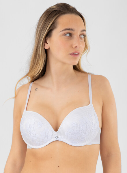 Soutien prefromado push up dracena Blanco