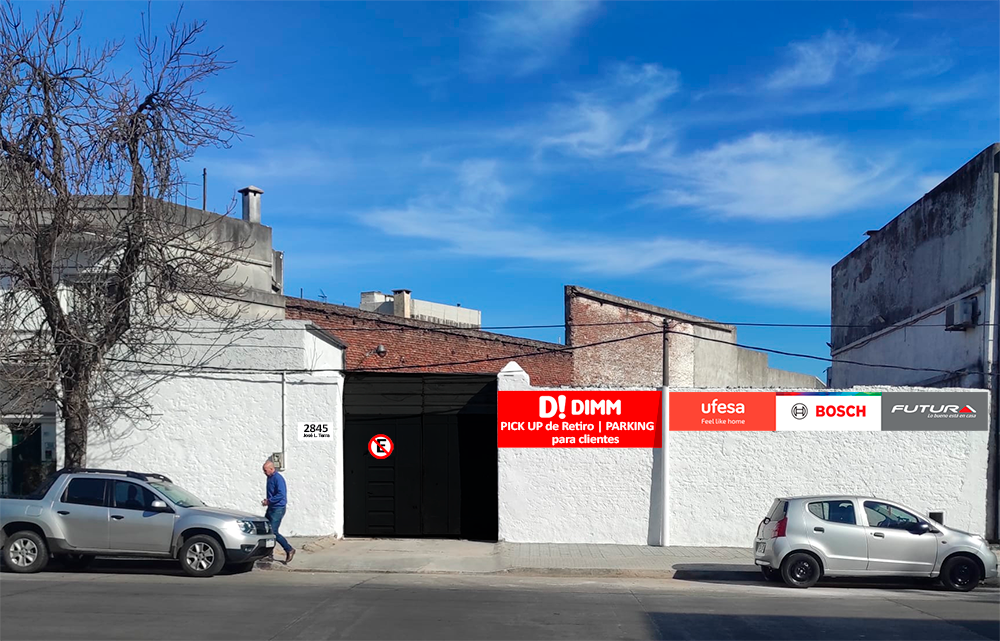 En PICK UP! de retiro y Parking para clientes