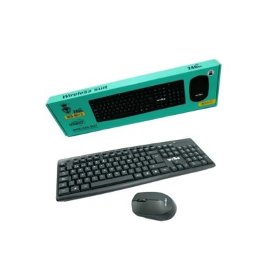 COMBO TECLADO Y MOUSE INALABRICO WB-8012 COMBO TECLADO Y MOUSE INALABRICO WB-8012