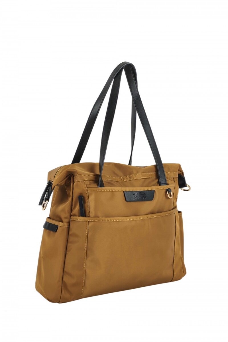 Cartera bolso grande Tostado