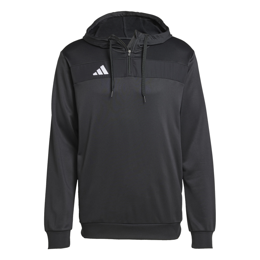 Buzo de Hombre Adidas Con Capucha Tiro 25 Essentials Negro - Blanco