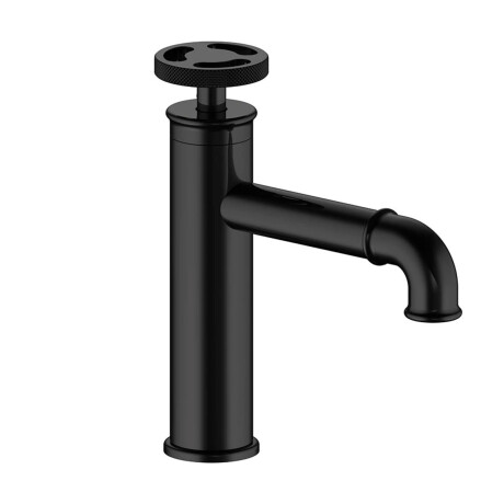 Lavatorio Monocomando Industrial Negro Mate Incl Valv Popup GAMAS DE NEGRO