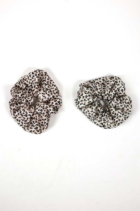 Gomita De Pelo Set 2 Un. Color Unico