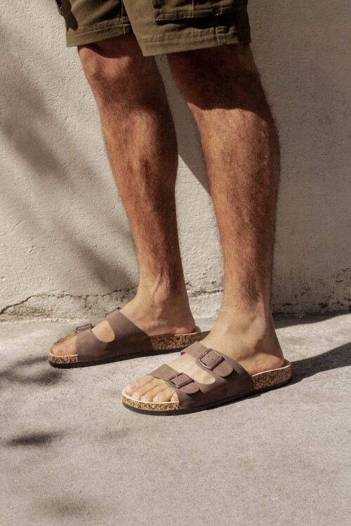 Sandalia Salvador Marrón