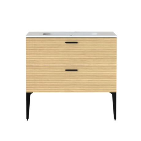 MUEBLE ALTEA MADERA con BACHA Y PATAS 90x50x82cm GAMAS DE MADERA