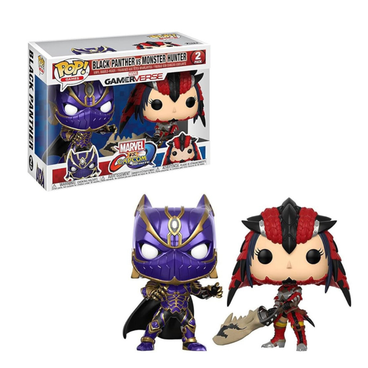 Black Panther vs Monster Hunter · Game Verse 2 Pack 