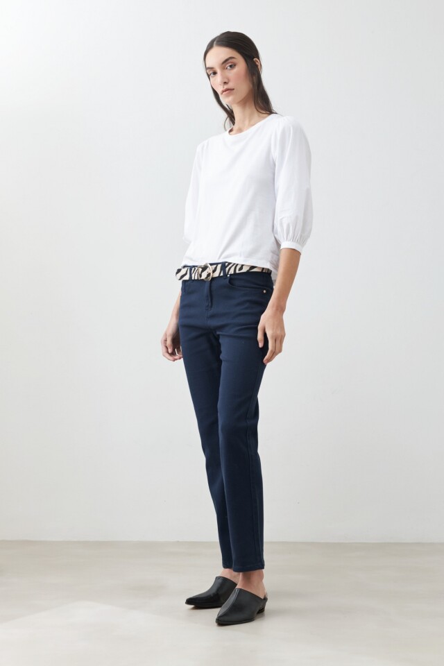 Pantalon Recto Amy azul marino