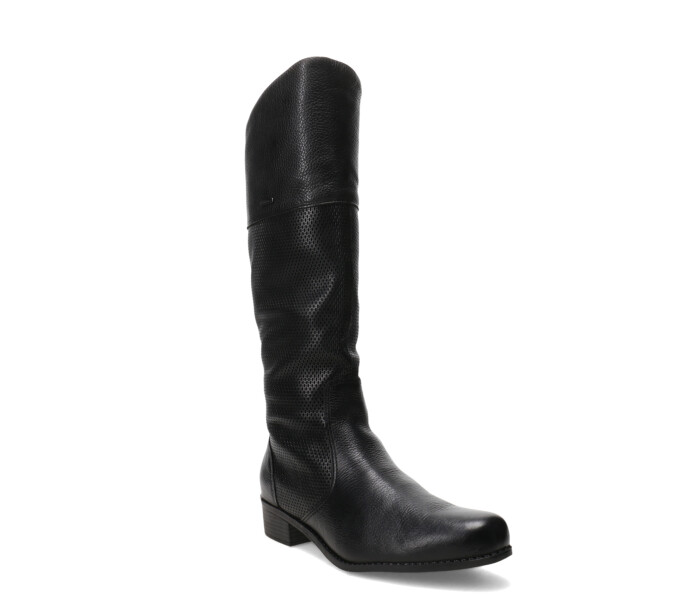 Bota de Mujer Bottero TENARI de caña alta 345807 Negro