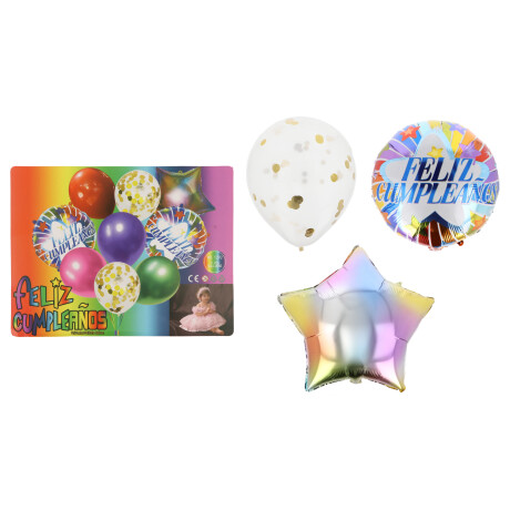 Globo Feliz Cumpleaños x9 Globo Feliz Cumpleaños x9
