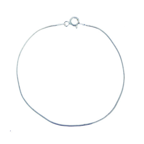 Pulsera de plata 925, COLA DE RATÓN. Pulsera de plata 925, COLA DE RATÓN.