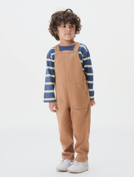 JARDINERO INFANTIL MARRÓN