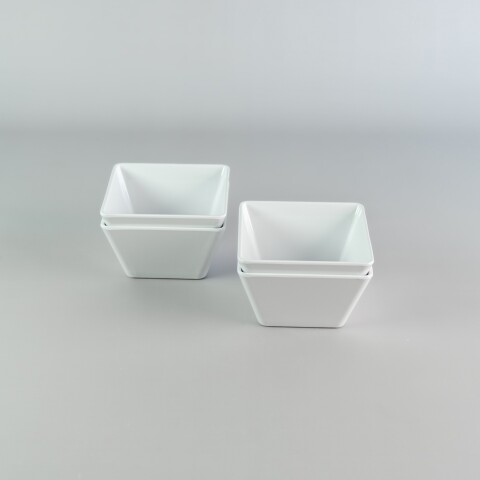 Ensaladera Melamina Cuadrada 13x13 cm Ensaladera Melamina Cuadrada 13x13 cm