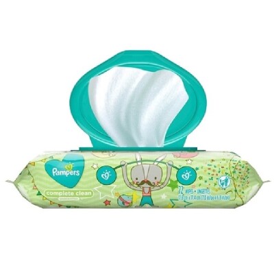 Toallitas Húmedas Pampers Unsescented Complete Clean 72 Uds. Toallitas Húmedas Pampers Unsescented Complete Clean 72 Uds.